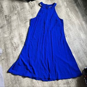 express cobalt blue dress